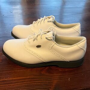 Etonic Lites Golf Shoes Women's 9M White Athletic Spikeless‎ Performance Low Top